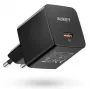Carregador de parede Aukey PA-Y20S 20W USB-C Power Delivery, compacto, uma porta