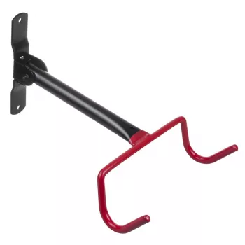 Suporte de bicicleta de parede MACLEAN MC-430, suporte horizontal, suporta até 30 kg, preto