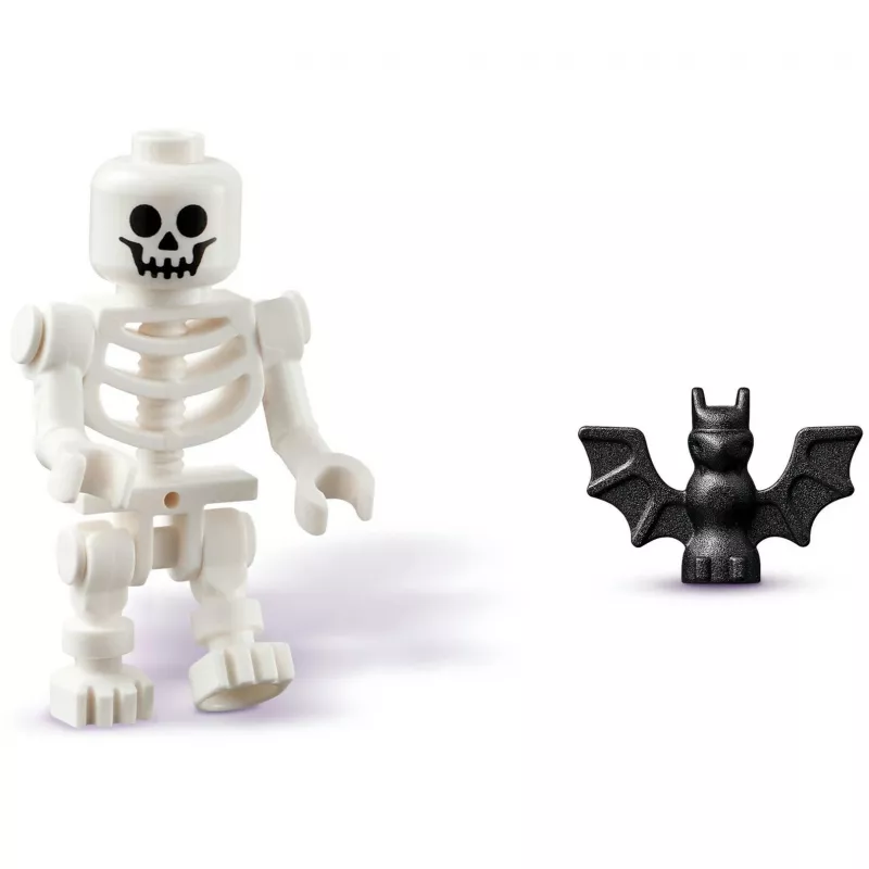 Conjunto de construção LEGO Iconic Halloween Barn 40721, 205 peças, 1 minifigura, 140×170×60 mm