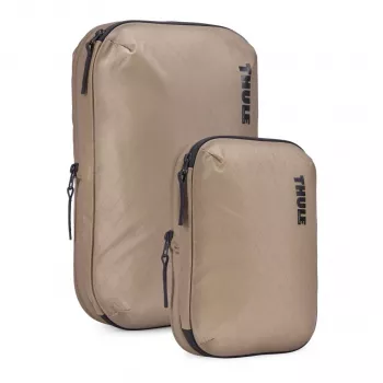 Thule 5564 Conjunto de cubos de compressão para bagagem bege suave