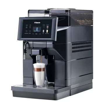 Máquina de café automática Saeco AURORA M2 — 1900 W, depósito de água de 4 L, depósito de café em grão de 1,2 kg, moinho e espumador de leite integrados, ecrã tátil TFT