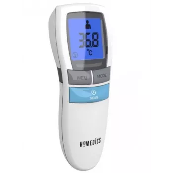 Termómetro de infravermelhos sem contacto HoMedics TE-200-EEU — medição rápida e sem contacto para adultos e crianças