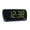 Rádio-despertador Adler AD 1121 — rádio-despertador, sintonizador FM/AM, visor LED, backup a pilhas, preto