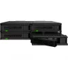 ICY DOCK - MB324V4P-B - ExpressCage - gaveta para 4 SSD U.2/U.3 de 15 mm para baía de 5,25 - sistema de montagem de SSD sem ferramentas