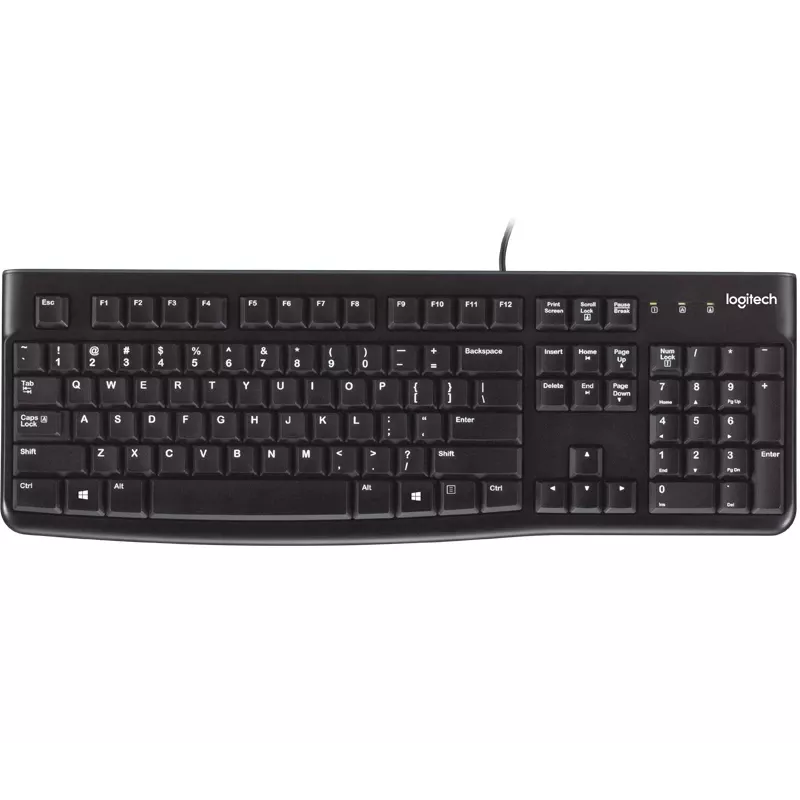 Teclado K120 For Business Blk - Heb - EMEA-914
