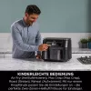 Fritadeira Ninja AF200EU dupla 7,6 L autónoma 2400 W fritadeira de ar quente preto