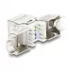 Módulo Keystone RJ45 conector fêmea Cat.6A DELOCK 90798 — ligação LSA