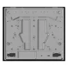 Placa de fogão Gorenje GW642AB gás número de queimadores/zonas de cozinhar 4 botões rotativos preto
