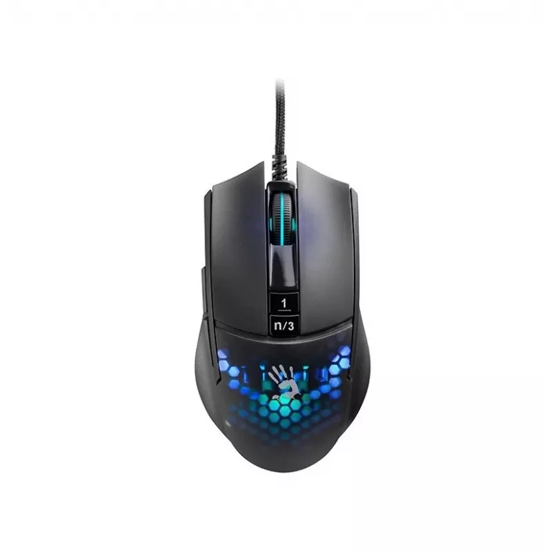 A4Tech BLOODY A4TMYS47113 L65 MAX RGB Honeycomb (ativado) rato USB Type-A ótico 12 000 DPI