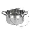 Resto utensílios de cozinha Libra 4,6 L redondo aço inoxidável