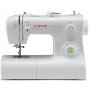 Máquina de costura SINGER Tradition 2273 — semiautomática, 23 pontos, casa de botão em 4 passos, braço livre, branca
