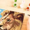 CreArt - Leão com bebé, pintura