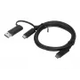 Cabo USB Lenovo 4X90U90618 USB 3.2 Gen 1 (3.1 Gen 1) 1 m USB A/USB C USB C Preto