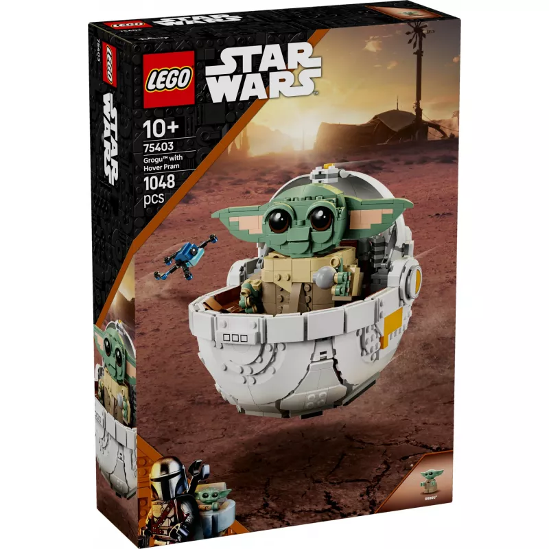 LEGO STAR WARS 75403 Grogu com carrinho flutuante