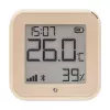 Sensor de temperatura e humidade Shelly H&T Gen3 WiFi – sensor ambiente sem fios compacto (moca)