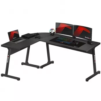 SECRETÁRIA GAMING HUZARO HERO 6.0 preta