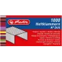 Agrafos metálicos HERLITZ 8760522 embalagem — 2000 unid.