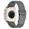 Pulseira GUAN Premium para Apple Watch, preto/cinzento, 44 mm, 45 mm, 42 mm (Série 1/2/3), 49 mm, 46 mm, GA-MAG-BNDA-P-BGL