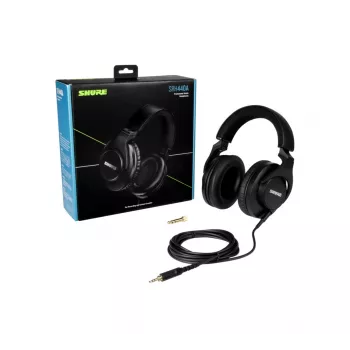 Auscultadores Shure SRH440A-EFS com cabo preto