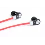 MAGICSOUND DS-2 - AUSCULTADORES ESTÉREO COM MICROFONE, PRETO-VERMELHO