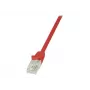 Cabo de rede LogiLink 3m RJ-45 Cat5e vermelho