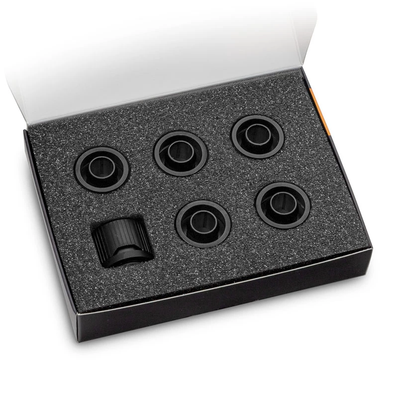 EK Water Blocks EK-Quantum Torque STC 10/13 - pack de 6, preto