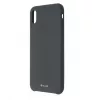 Capa para telemóvel Tellur Liquid Silicone para iPhone XS Max — preta
