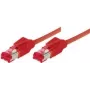 Tecline 73601R Cabo patch Ethernet vermelho
