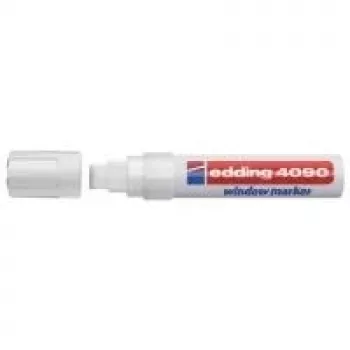 Marcador de giz Edding 4090 branco 5 unid.