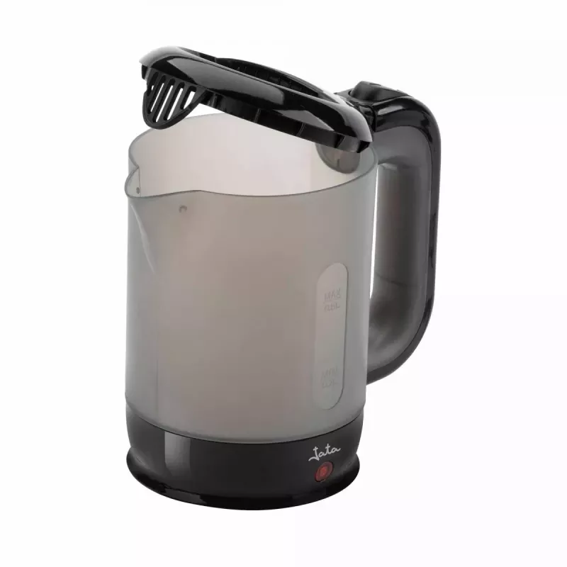 Jata JEHA1240 chaleira elétrica, 0,5 l, 900 W, preto/cinzento