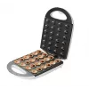 Máquina de waffles Adler AD 3039 — 24 waffles, 1600 W, branco, antiaderente, pegas frias ao toque