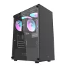 Caixa de computador Darkflash DK100 (preta)