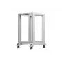 Rack aberto 19 18U 600x800 cinzento