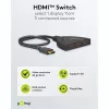 Goobay 58487 comutador HDMI 3 para 1 (4K @ 30 Hz)
