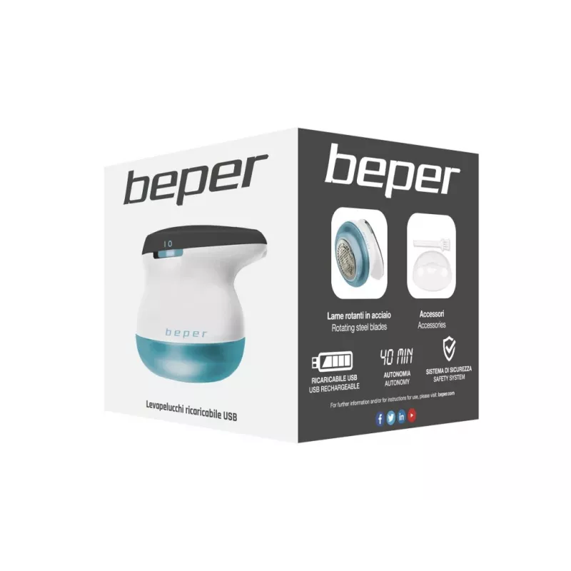 Chaleira elétrica Beper 50.245 — aço inoxidável, capacidade 1,7 l, elétrica