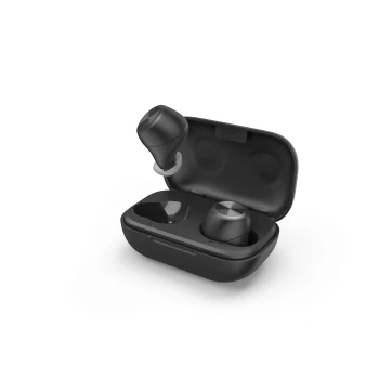 Hama WEAR7701BK headset sem fios in-ear chamadas/música Bluetooth preto