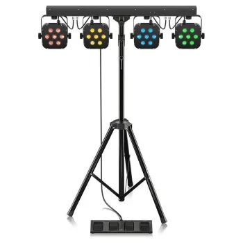 Behringer STAGE TRI LED BUNDLE ST1 conjunto 4xLEDPAR com controlador + tripé