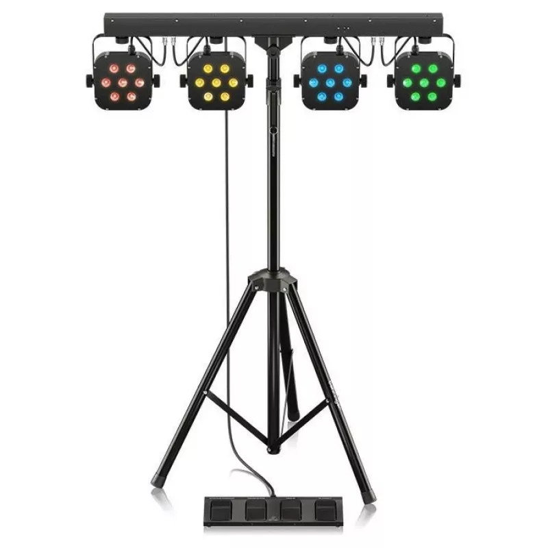 Behringer STAGE TRI LED BUNDLE ST1 conjunto 4xLEDPAR com controlador + tripé