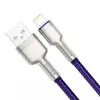 Cabo USB-A para Lightning Baseus 1 m — cabo de dados USB, roxo