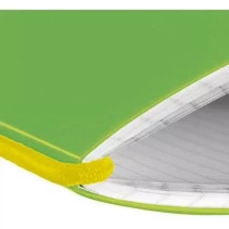 Caderno Herlitz 11361540 A6 40 folhas verde amarelo