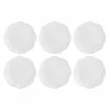 Prato de refeição LA PORCELLANA BIANCA conjunto de 6, porcelana branca, 26 cm