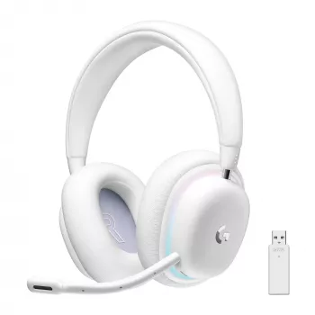 Logitech G G735 Headset de gaming sem fios com iluminação LIGHTSYNC RGB personalizável, LIGHTSPEED, Bluetooth, jack 3,5 mm, compatível com PC e dispositivos móveis