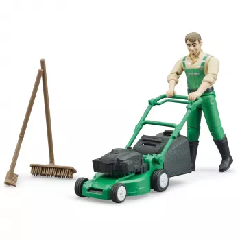 Conjunto de brinquedos BRUDER 62103 — figuras e acessórios em ABS multicoloridos, idade recomendada 4+