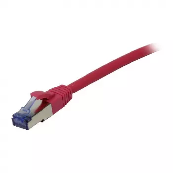Cabo patch RJ45 Synergy 21 CAT6A 500 MHz 3 m rosa S-STP S/FTP componentes testados AWG26 - Cabo - Rede
