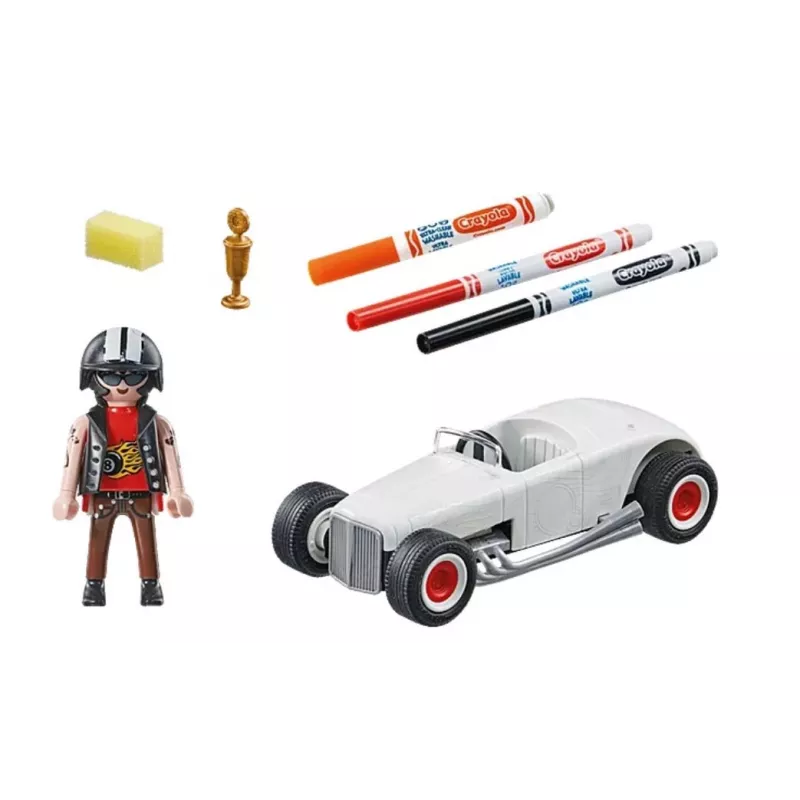 PLAYMOBIL #71376 Color Hot Rod NOVO