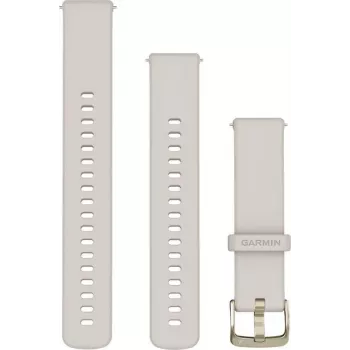 Pulseira de relógio GARMIN Venu 3S 18 mm – dourado marfim, pulseira de substituição de troca rápida