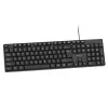 Savio KB-01 teclado Home/Office USB QWERTY US inglês preto