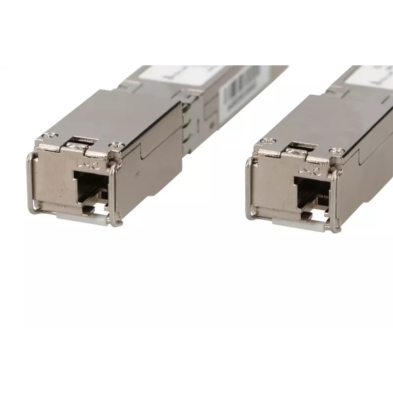 Módulo Extralink SFP+ 10G WDM, 10 Gbit/s, 1490/1550 nm, monomodo, 80 km, LC, par