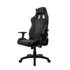 Cadeira gaming para consola Arozzi Avanti Dark cinzenta SoftFabric — assento acolchoado, carga máx. 120 kg