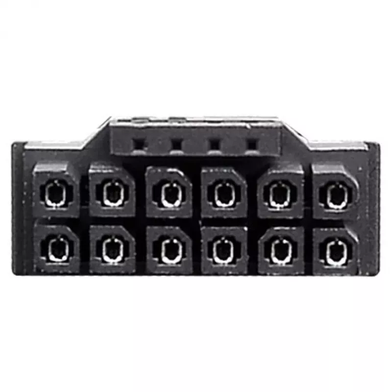 Thermaltake AC-063-CN1NAN-A1 divisor de cabo, preto, macho/macho, 600 mm